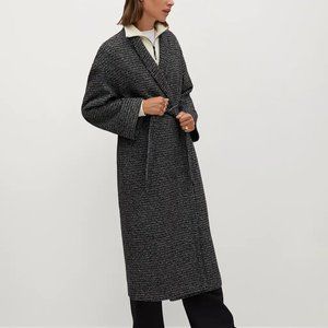Mango Wool Blend Coat (new w/ tags)